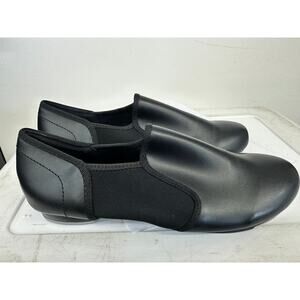 Pre-Owned Slip On Tap Shoes Danz N Motion 913 Adult 7M Black